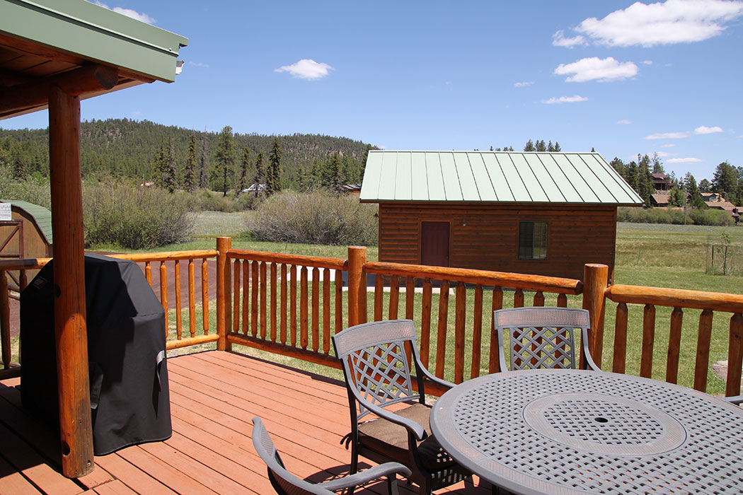 View from rear Deck